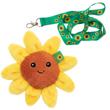 Official Hidden Disabilities Sunflower Lanyard with Sunny Plush Toy - Soft Companion for Autism, Anxiety and Invisible Disability Awareness, Adults a