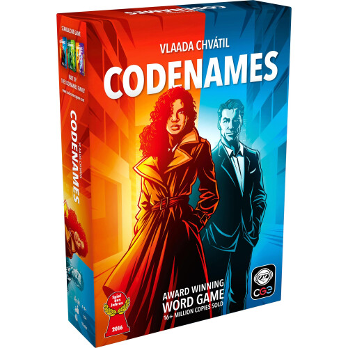 Codenames (2nd Edition) | CGE | English | 10+ Age | 4-8+ Players