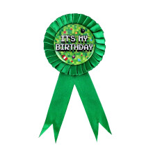 It’s My Birthday Pin, Pixel Theme Birthday Pin for Party Decoration