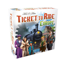 Asmodee | Ticket to Ride Europe | Board Game | Ages 8+ | 2-5 Players | Average Playtime 30-60 Minutes