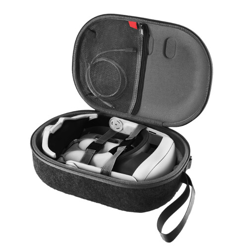 Schutztasche mit Aufbewahrungsbox für 3-Schwarz
