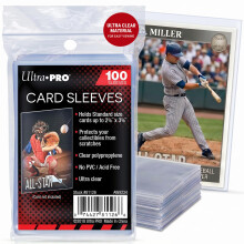 Ultra Pro AW11739 Card Protector Sleeves Transparent 100 Piece