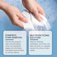 All-in-One Fabric Stain Remover - Powerful Stain Cleaner for Clothes, Oil Stains & Color Protection
