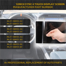 12" Display Screen Radio Navigation for F150 F-150 F250 2021-2024 ML3T-18B955-AF