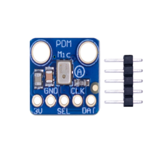 4X MP34DT01 PDM Digital MEMS Microphone Module Simple Pulse Density Modulation Output Small Omnidirectional Microphone 1