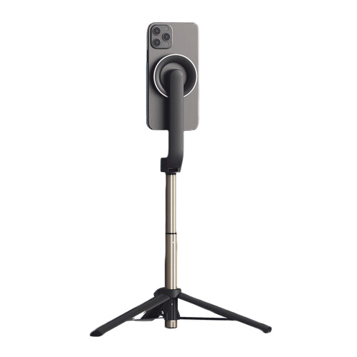 Drahtlose Selfie Stick Stativ Magnetische-Schwarz