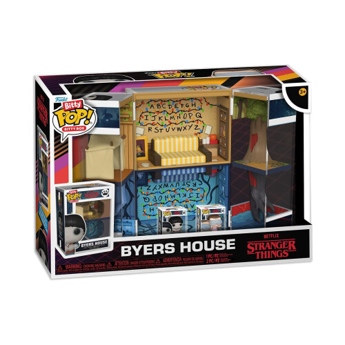 Funko Funko Bitty Boxes: Netflix Stranger Things - Byers House with Will & Eleven