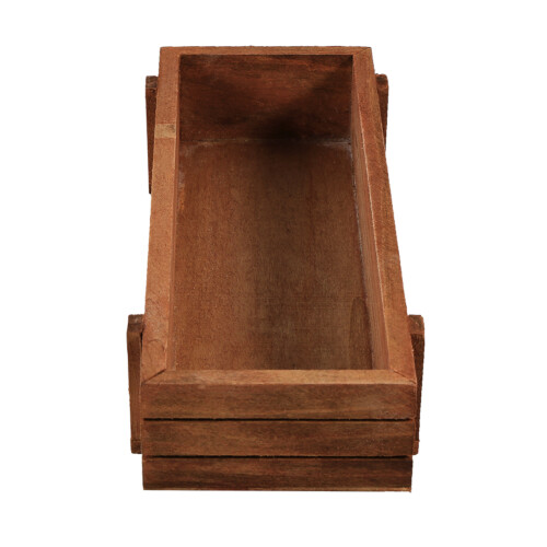 Rustic Wooden Succulent Planter Box UK 2