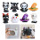 Halloween-Muster-Designs Blitzschuh-Abdeckung,-A 3