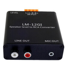 Audio-Isolator, Audio-Masse-Isolationsdämpfer, Hoch-/Niedrigleistungsverstärker, Lautsprecherpegel zum -Ausgang