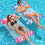 Amteker Pool Inflatables, 2 Pack XL Inflatable Pool Toys 1