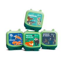 tonies Natural History Museum Discovery Crew Audio Clever Pocket Tonie Set, for use with Toniebox