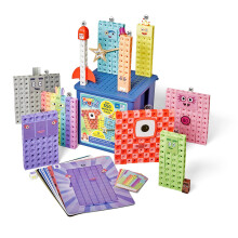 Learning Resources MathLink Cubes Activity Set Numberblocks Heroes with Zeroes, Ages 3–7, Numberblocks Toys, Builds Number Sense & 10 Times Table Sk