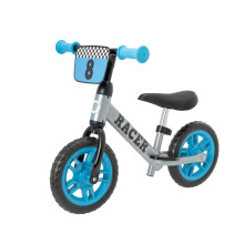 Evo Children's Racer Balance Bike | Lightweight Kids' Walking Bike with Adjustable Seat & Handle Height | Toddler Bicycle for Ages 2+ | 10 Inch Wheel