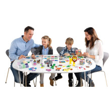 Hama Beads and Pegboards in Tub, 4000 Beads & 3 Pegboards, Official Arts and Crafts Set for Boys and Girls Ages 5+, Pink