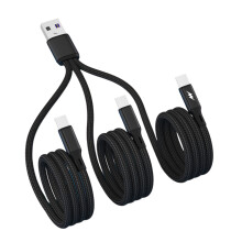 Multi-Ladekabel USB-Ladekabel Laden Sie mehrere Geräte-3 Typ C