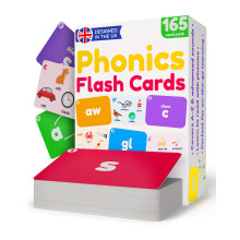 Phonics Flash Cards for Kids Age 3 – 165 DoubleSided Cards – Letter Sounds