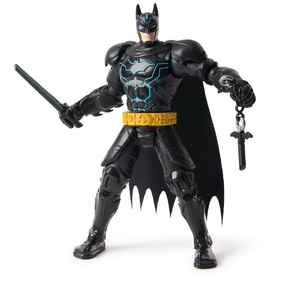 Dc Comics , Batman Ninja - 15 Cm Batman Action Figure, Battle Moves, With Accessories, From 4 Years