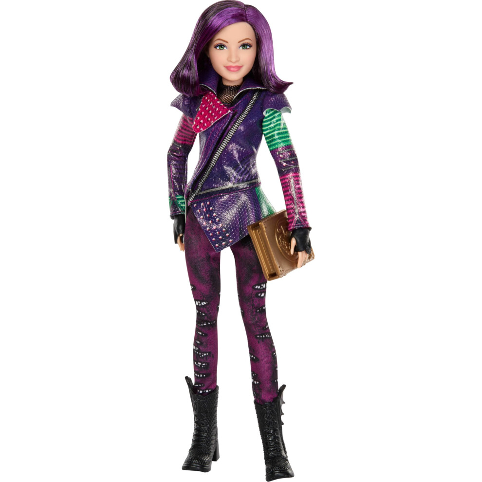 Mattel Descendants Mal Isle Of The Lost Tenth Anniversary Fashion Doll With Removable Outfit, Accessory & Bendable Joints, Inspired By The Movies, Jf