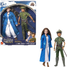Mattel Disney Movie Peter Pan & Wendy Toys - Fashion Dolls Inspired by the Film - Gifts for Kids, HNY36