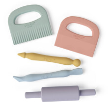 Dough Set 5 x Playdough Set for Kids | Silicone Playdough Accessories Tools