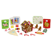 Little Tikes Creative Chefs Gingerbread House Kit - Comes with Make It Mix and 22 Realistic Accessories, Pretend Play Cooking Set, NOT EDIBLE, Suitab