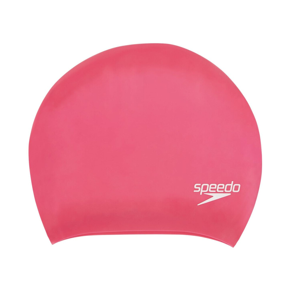 Speedo Unisex Long Hair Cap | Swim Cap | Snag Free | Easy-On, Ecstatic, One Size