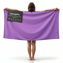 HomlyPro Microfibre Towel Extra Large 180x90cm - Quick Dry, Lightweight, Super S