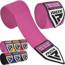 RDX Boxing Hand Wraps 4.5M / 180 Inches – Mexican Style Semi-Elastic MMA Inner Gloves - Wrist Support for Muay Thai, Kickboxing, BJJ, Karate - Thumb