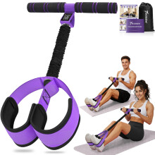 Upgraded Pedal Resistance Band with Handles, Foot Pedal Resistance