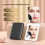 Compact  Vanity Folding Cosmetic Mirror with Lights Hand Held Small Pocket Travel Makeup Mirror 2X Magnifying White 6