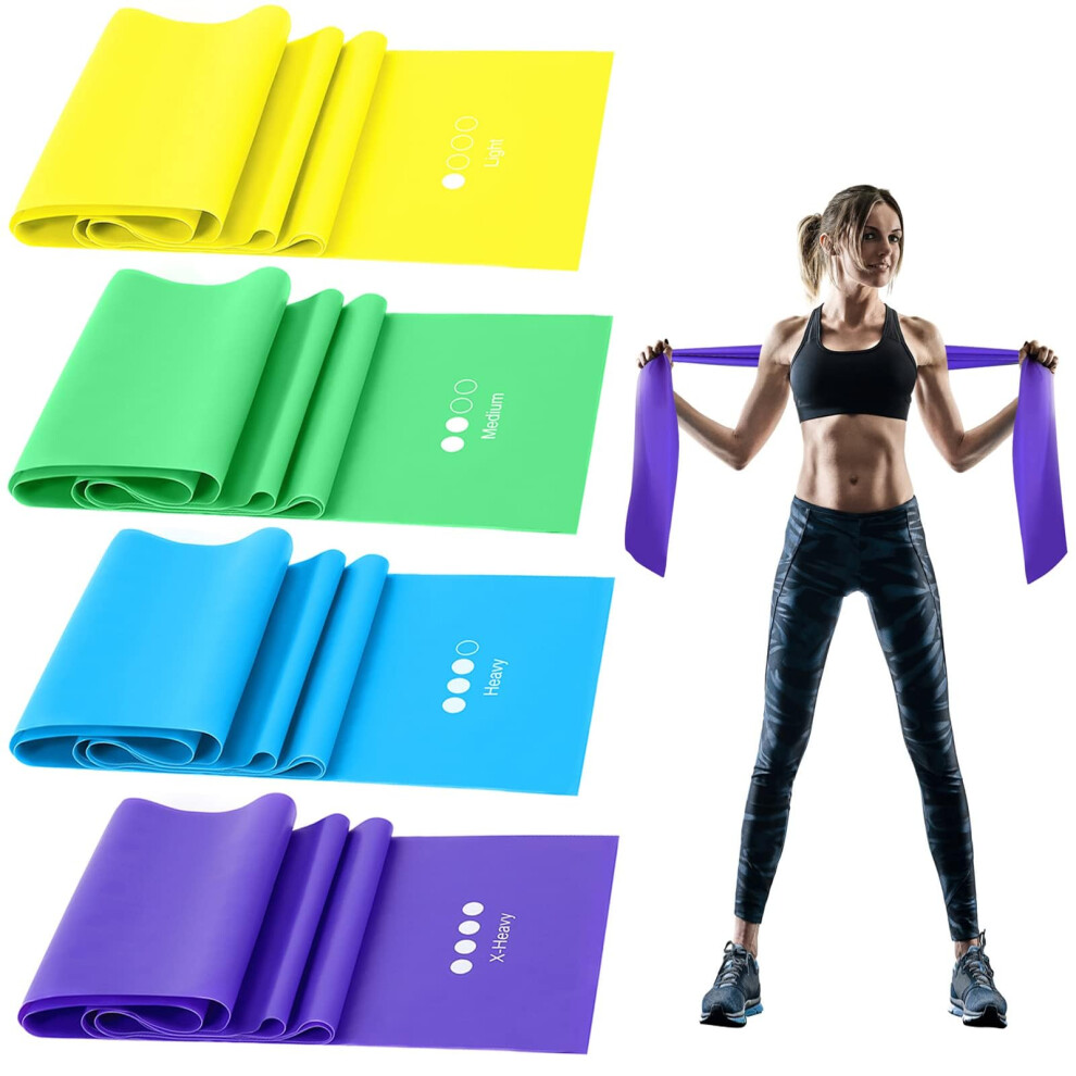 Photos - TRX & CrossFit GIEMIT Resistance Bands Set,TPE Elastic Bands with 4 Resistance