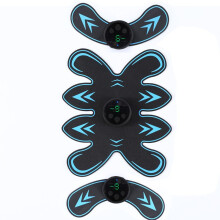 (C) Smart EMS Ab Sticker Trainer | Lazy Abdominal Muscle Device Kit