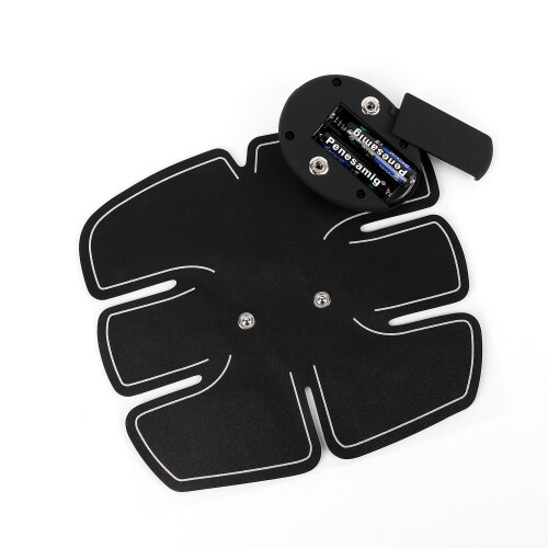 (B) Smart EMS Ab Sticker Trainer | Lazy Abdominal Muscle Device Kit