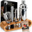 (B) Stainless Steel Cocktail Shaker Set Bar Tools Bartender Kit 1
