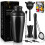 (B) Stainless Steel 8-Piece Cocktail Shaker Set – Complete Bar Tools for Hand Shaking 1