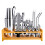 (B) 26-Piece Stainless Steel Cocktail Shaker Set - Complete Bartender Barware Kit 1