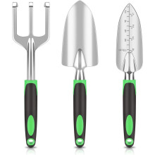(Green 3 Piece Set) 8-teiliges Gartenwerkzeugset aus Aluminiumlegierung – Gartenschere & Spaten-Set