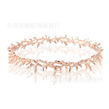 (Rose Gold Crown) Thorn Crown Rocznicowe nakrycie głowy Urodziny Walentynki Spersonalizowane akcesoria do włosów na Halloween