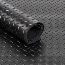 GCM- Rubber Matting Roll | Thick Heavy Duty Flooring Mat, Indoor & Outdoor, Non-Slip, Waterproof & Easy to Cut | Ideal for Garage, Vans, Gym, Shed Fl