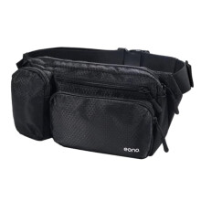 Eono Water Resistant Bum Bag with Multi-Pockets, Large Capacity Waist Fanny Pack