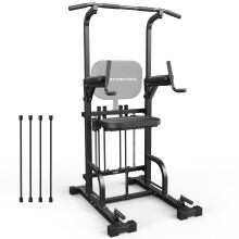 Sportsroyals Power Tower Pull Up Dip Station Functional Training Aids