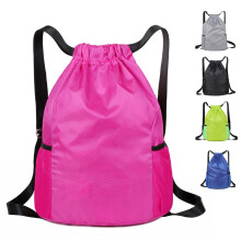 Toced Drawstring Swimming Bag for Kids, Waterproof Girls Swim PE Bag Oxford Fabric Large Sports Backpack String Gym Sack for School Travel Holidays
