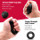 FitBeast Hand Grip Strengthener Workout Kit (5 Pack), 2 Forearm Grip Adjustable 4