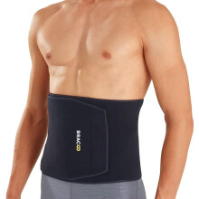 BRACOO SE22 Waist Trimmer, Advanced Caloric Burner & Sweat Belt, Adjustable Sauna Band – Improves Core Stability, Elevates Aerobic Intensity & Incre