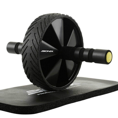Bionix Ab Roller Exercise Wheel - Gym Roller Ab Exercise Equipment for Core Stre