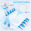 3 Pack Pool Float Water Hammock,Inflatable Swimming Pool Float Hammock for Adults 2