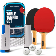 PRO-SPIN Portable Table Tennis Set | Premium All-in-One Kit with