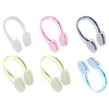 YANAJIAJIA 6 Pcs Nose Clips Swimming, Soft Silicone Swimming Nose Clip Adult and Kids, Waterproof Nose Plug for Beginners and Professional Swimmers,