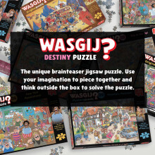 Wasgij Destiny 31 Home Delivery! - Unique 1000 Piece Jigsaw Puzzles for Adults - Colourful, Challenging & Brainteasing 1000Pc Adult Puzzle - 100% Rec